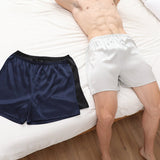 mens silk boxers Shorts Comfortable Silk Short Pants