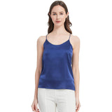 Mulberry Women Silk Camisole  Sexy Silk Ladies Tops Shirt -  slipintosoft