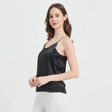 Mulberry Women Silk Camisole  Sexy Silk Ladies Tops Shirt -  slipintosoft