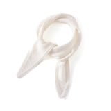 Pure Cashmere Skinny Tie Scarf Small Cashmere Triangle Scarf