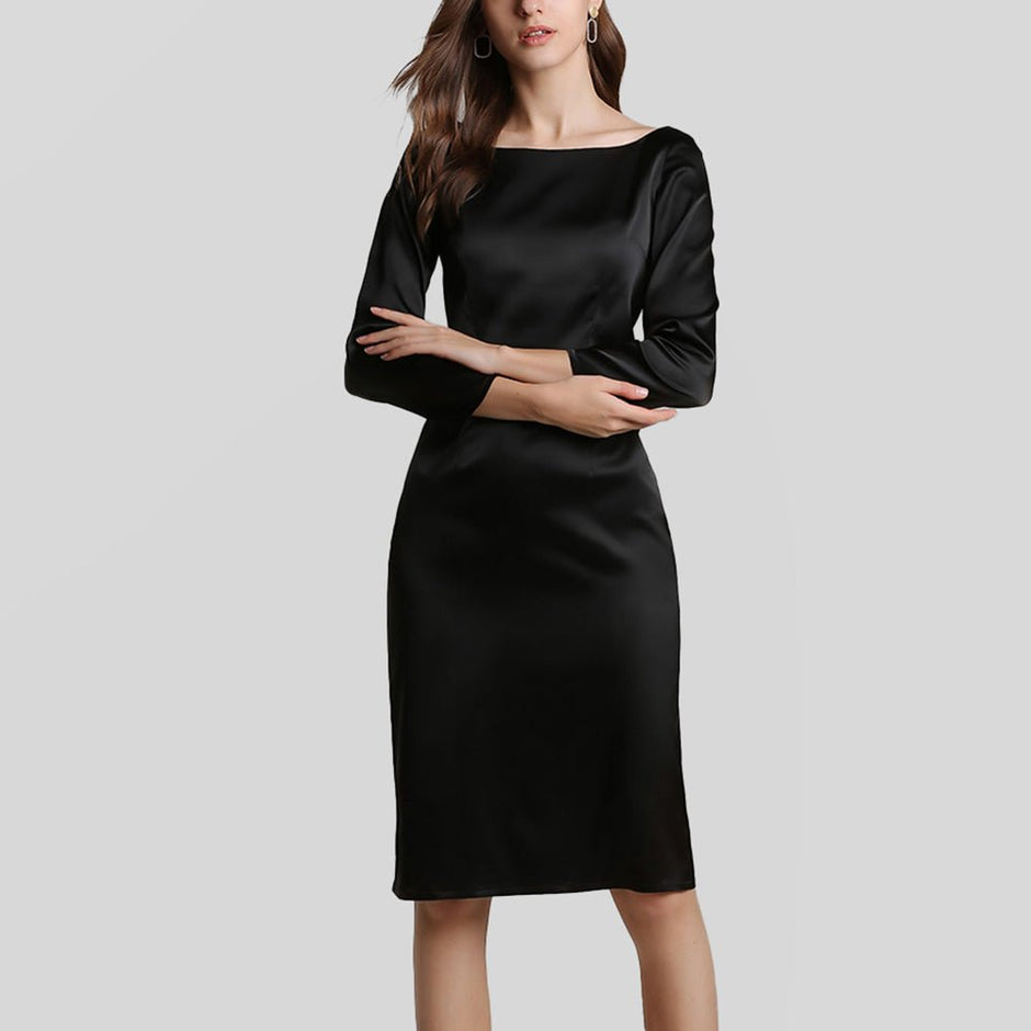Short Silk Dress | Classy, Elegant, & Party-Ready Styles
