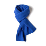 Short Cashmere Scarf Multi Colors for Women and Men Solid Cashmere Neck Warmer - slipintosoft