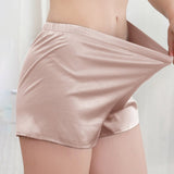 Silk Leggings Panties Shorts For Women Silk Flat Corner Safety Pants