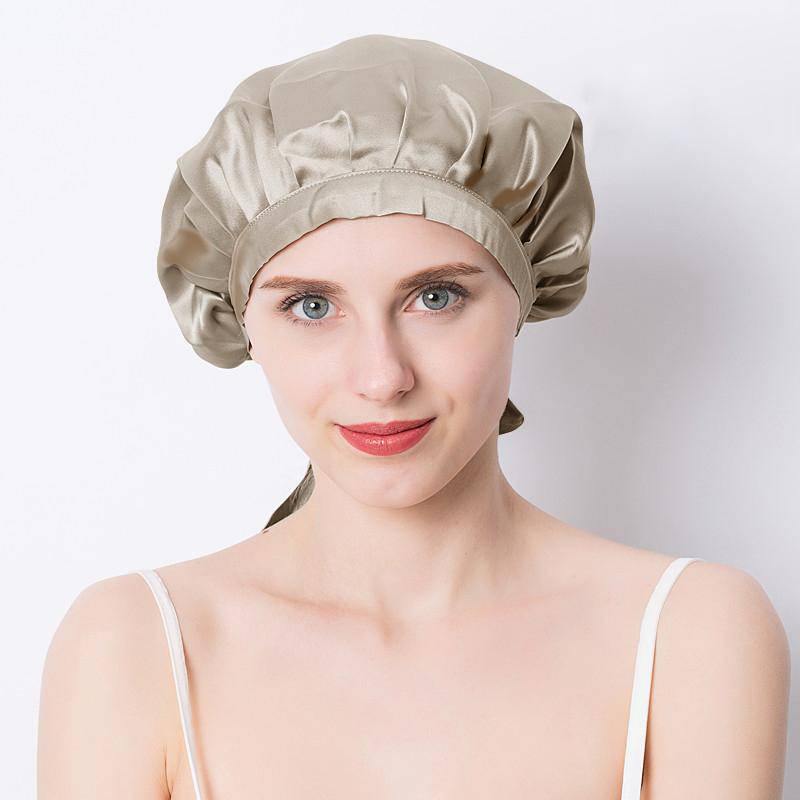 Silk Sleep Cap For Women Silk Sleep Bonnet For Hair