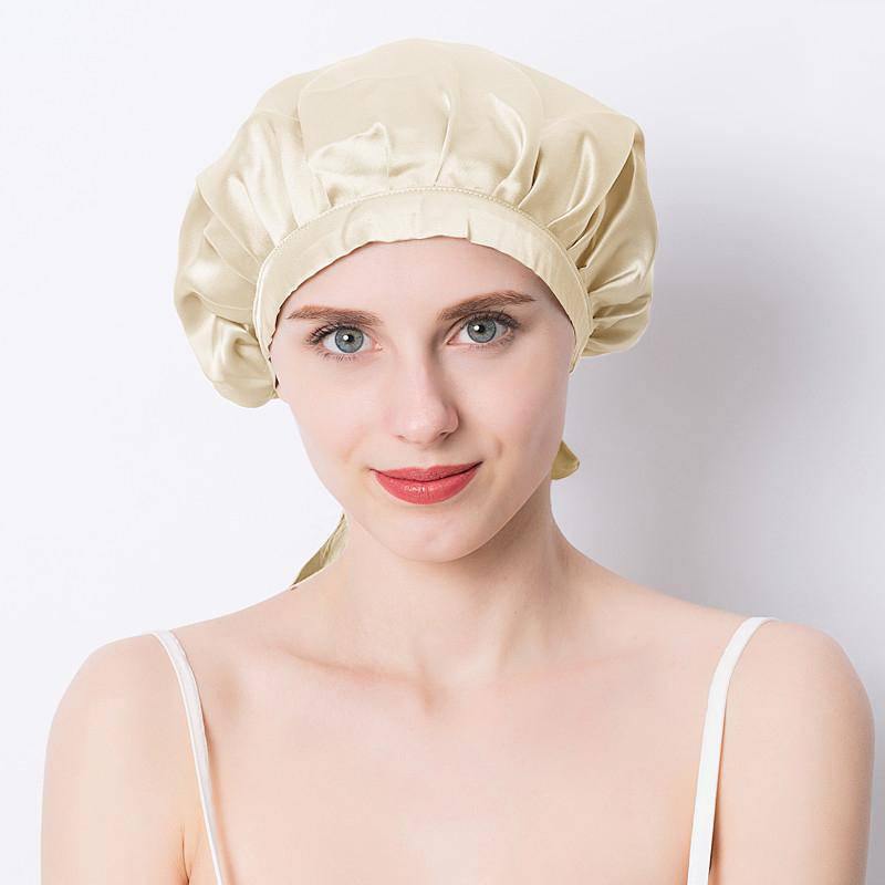 Silk Sleep Cap For Women Silk Sleep Bonnet For Hair