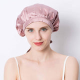 Silk Sleep Cap For Women Silk Sleep Bonnet For Hair