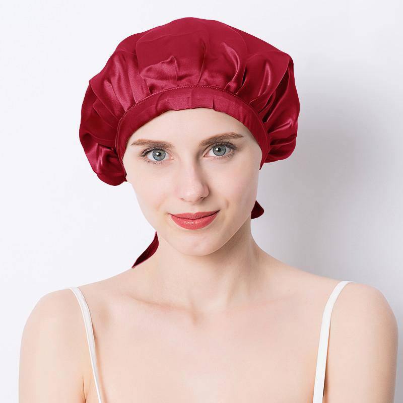 Silk Sleep Cap For Women Silk Sleep Bonnet For Hair