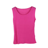 Silk vest mulberry silk sleeveless bottoming shirt women's top - slipintosoft