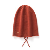 Pure Cashmere Beanie Hat with Drawstring Cashmere Double-Layered Ski Cap Head Warmer