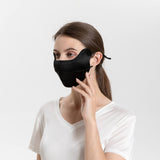 Summer Mulberry Silk Face Masks Women and Men Double Layer Anti-UV Canthus Protection - slipintosoft