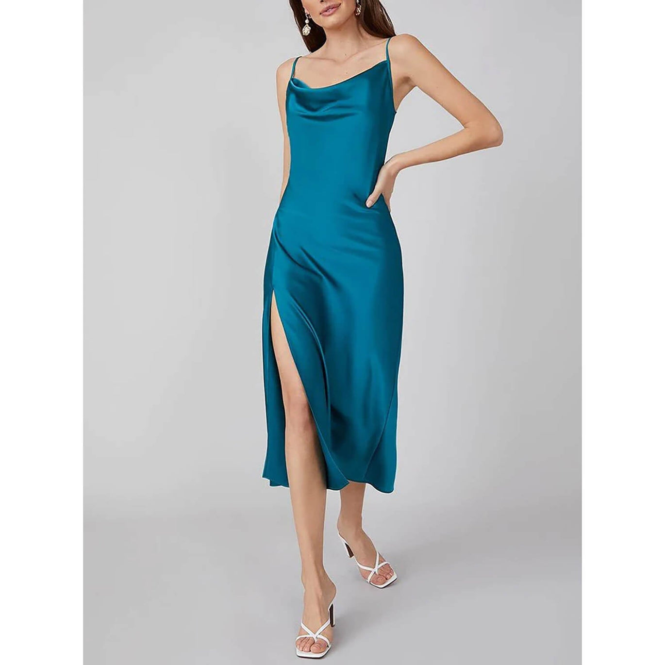 Green Silk Dress | Dark Green Dresses & Gowns Green Silk Dress | Dark Green Dresses & Gowns