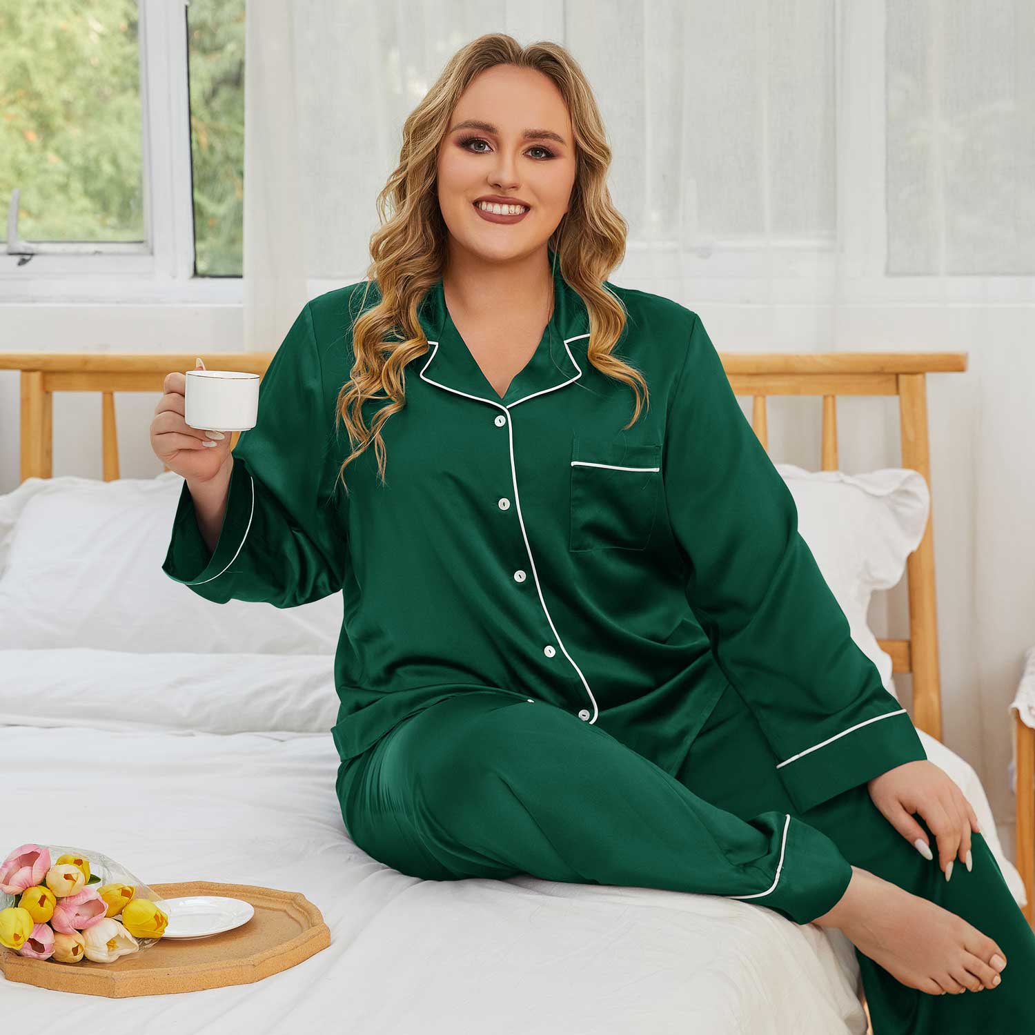 Pajamas for curvy women sale