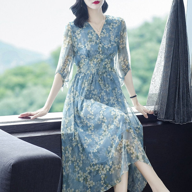 Silk Midi Dress | Elegant & Luxury Midi Dresses