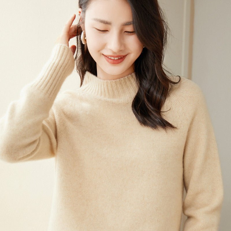 Loose fit cashmere sweater best sale