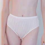 Women's silk underwear breathable mid-waist mulberry silk briefs seamless shorts - slipintosoft