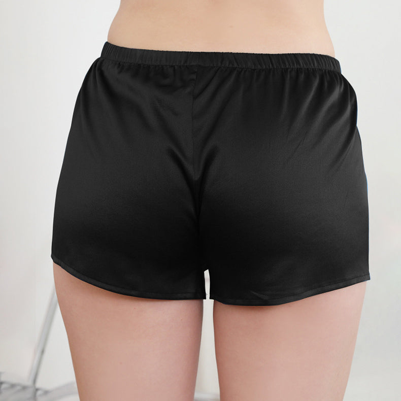 Women Panties Safety Shorts Lace Satin Underwear Thin Loose Summer