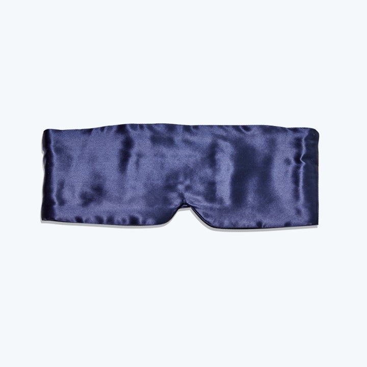 Double-Sided Silk Eye Mask Blindfold with Elastic Strap Eye Mask for W