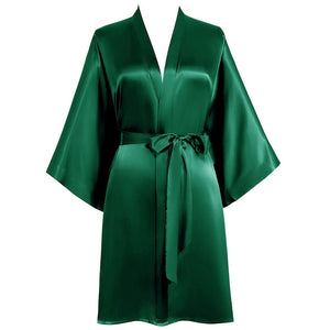 Mulberry 100% Silk Robes for Women Silk Dressing Gown