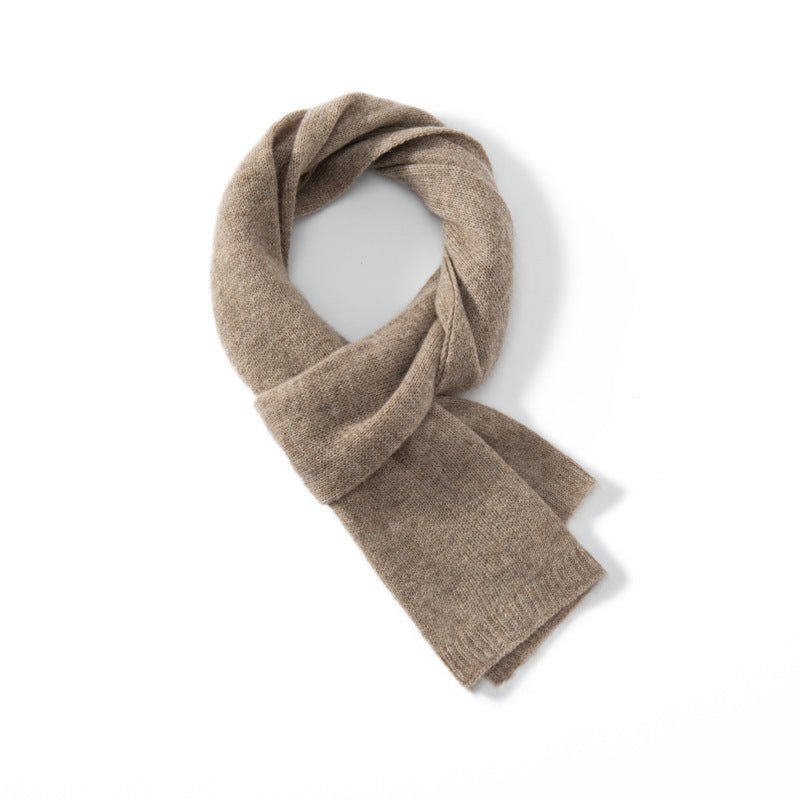 Short 100% Cashmere Scarf for Women and Men, Luxury Lightweight Cashmere Scarf for Children - slipintosoft