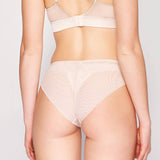 Silk underwear women's luxury and comfortable mulberry silk satin briefs mid-waist thin breathable seamless shorts