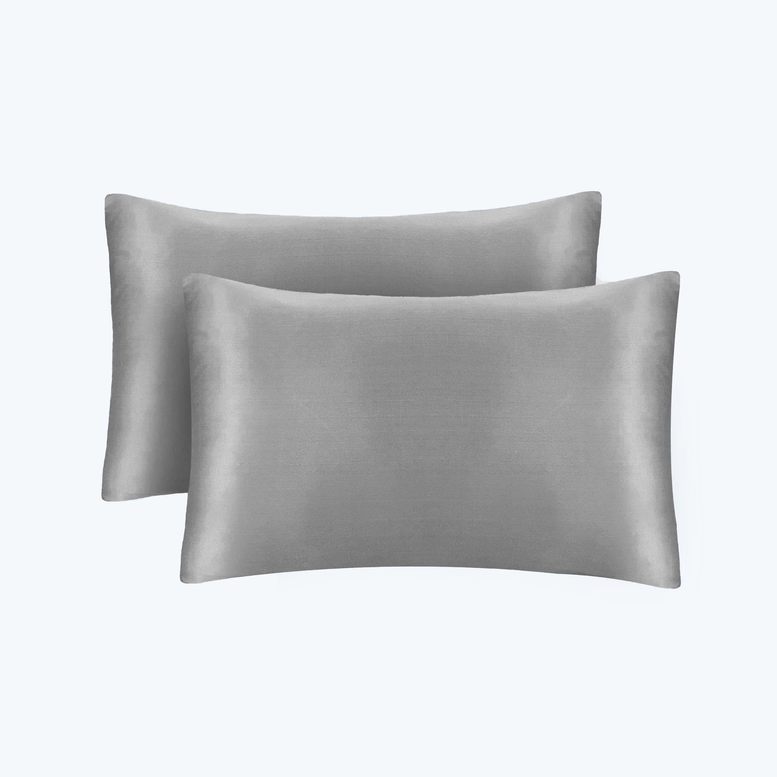 19/22 Momme Silk Pillowcase with Hidden Zipper Bundle- Set of 2
