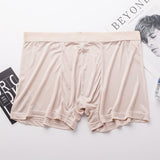 Soft Mulberry Silk Boxer For Mens Pure Silk Briefs Underwear - slipintosoft